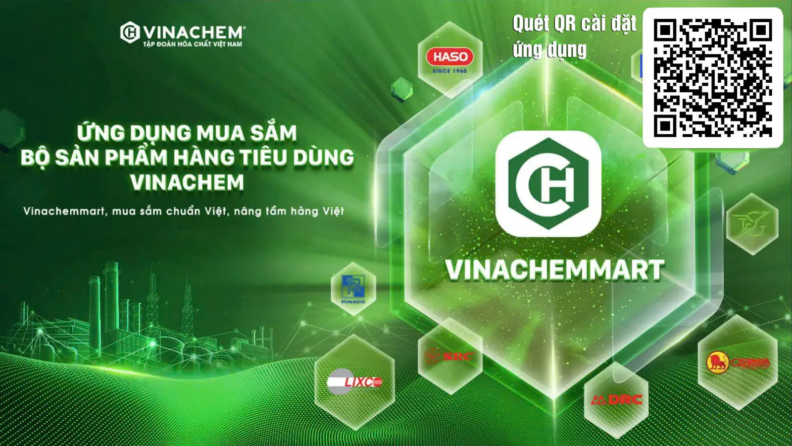 Giới thiệu ứng dụng mua sắm Vinachemmart trong hệ sinh thái Vinachem